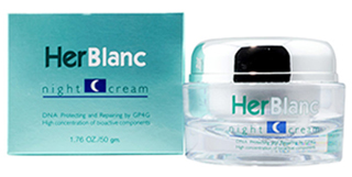 HerBlanc Night Cream 50g.ไนท์ ครีม
