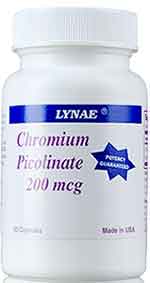 Lynae Chromium Picolinate 60cap โครเมียม พิโคลิเนท