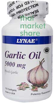 รูปภาพของ Lynae Garlic Oil 5000 mg. 100cap ไลเน่ น้ำมันกระเทียมสกัด 