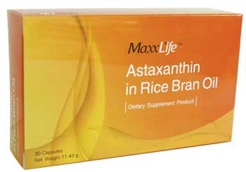 Maxxlife Astaxanthin in Rice Bran Oil 30 cap 