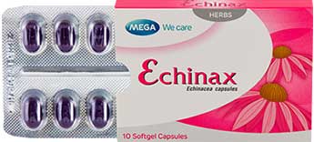 Mega We Care Echinax เอ็กไคแนกซ์ 10เม็ด