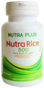 รูปภาพของ Nutra Rrice 500mg 60cap น้ำมันร่ำข้าว